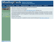 Tablet Screenshot of mashuptechnologies.com